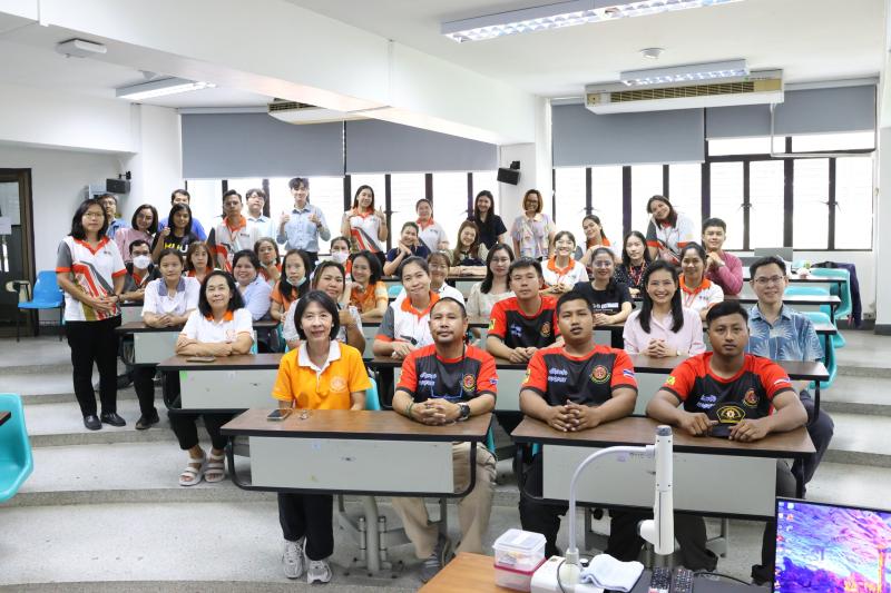 ภาพประกอบข่าว: การฝึกซ้อมดับเพลิงและอพยพหนีไฟ คณะพยาบาลศาสตร์ ประจำปี 2568