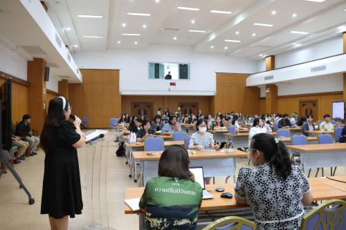 การประชุมระดมความคิดเห็น ของผู้ปฏิบัติงานในส่วนงานคณะพยาบาลศาสตร์