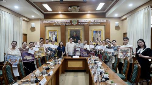 พิธีมอบประกาศนียบัตรแก่คณาจารย์และนักศึกษาจาก San Pedro College ประเทศฟิลิปปินส์