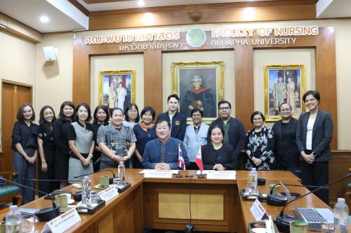 การหารือความร่วมมือทางวิชาการกับ College of Nursing, University of the Philippines Manila (UPCN) สาธารณรัฐฟิลิปปินส์