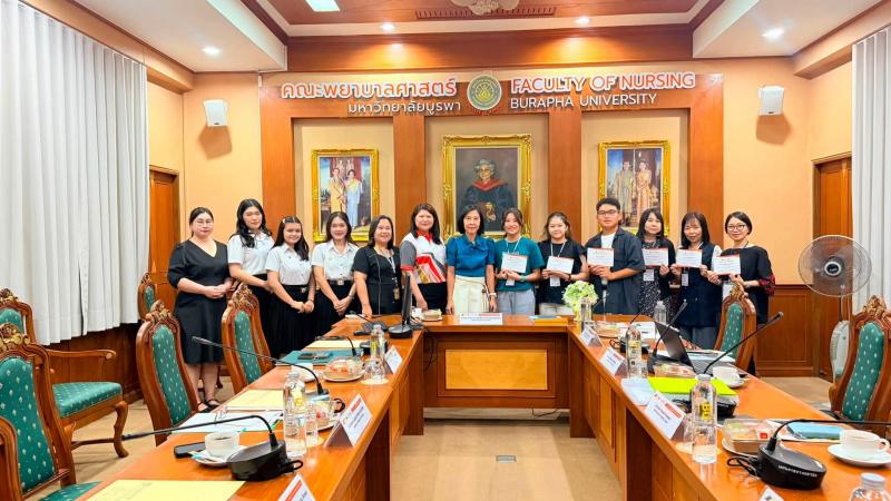 Faculty of Nursing, Burapha University, Holds Certificate Presentation Ceremony for Faculty Members and Nursing Students from Jichi Medical University, Japan